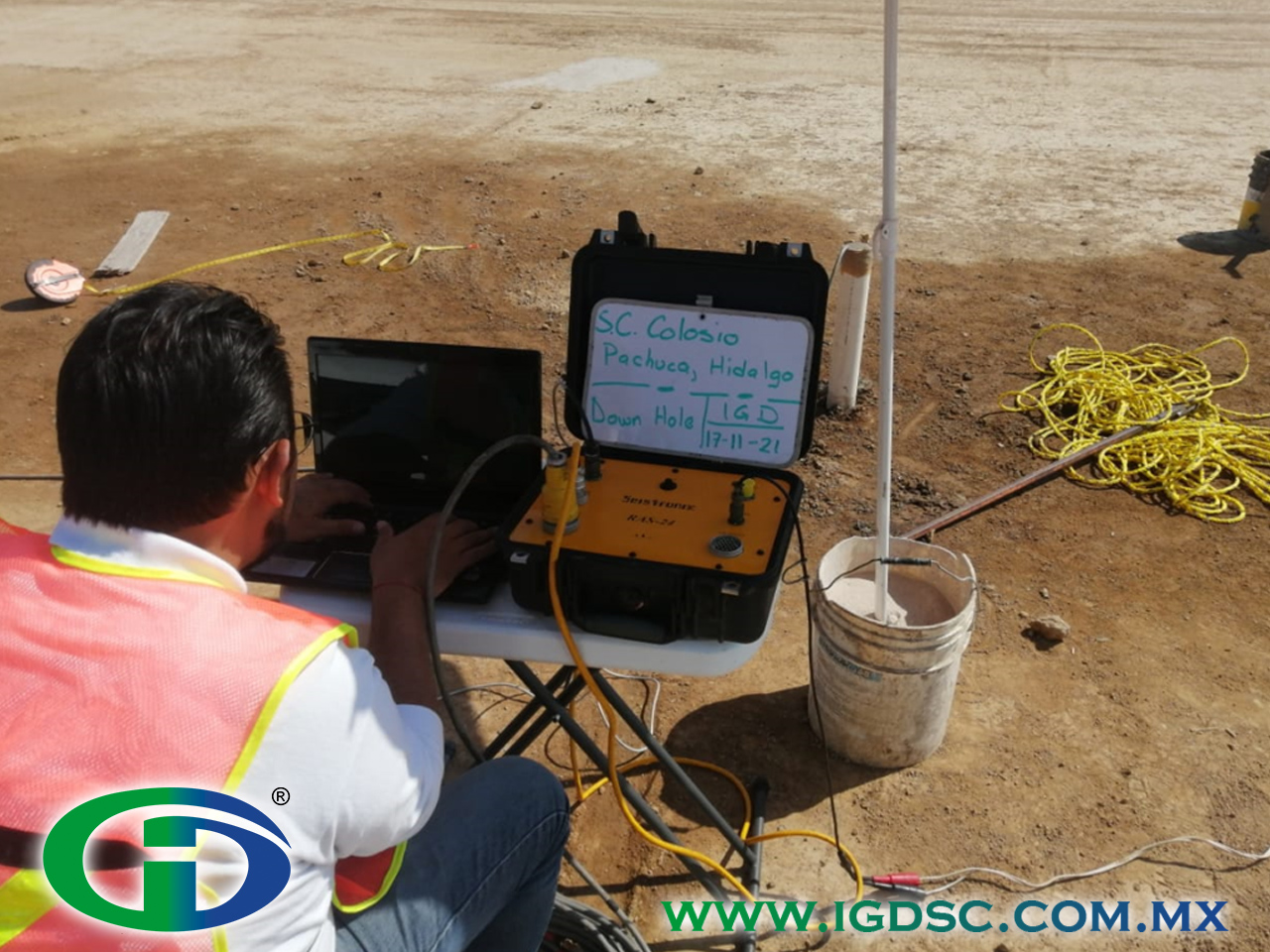 Instalación de bancos de nivel profundo